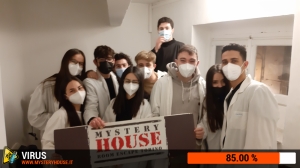 escape room mystery house torino Virus 404