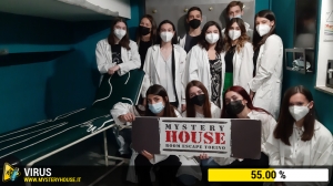 escape room mystery house torino Virus 404