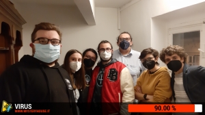 escape room mystery house torino Virus 404