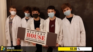 escape room mystery house torino Virus 404