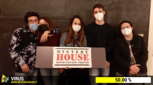 escape room mystery house torino Virus 404