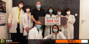 escape room mystery house torino Virus 404