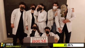 escape room mystery house torino Virus 404