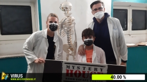 escape room mystery house torino Virus 404