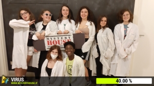 escape room mystery house torino Virus 404