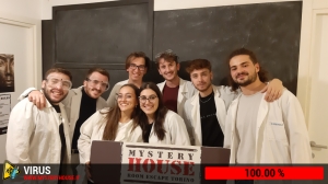 escape room mystery house torino Virus 404