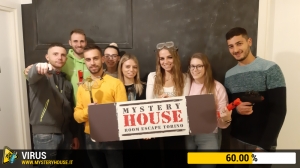 escape room mystery house torino Virus 404