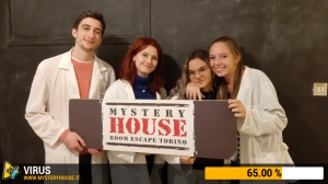 escape room mystery house torino Virus 404