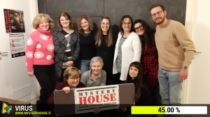 escape room mystery house torino Virus 404