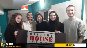 escape room mystery house torino Virus 404