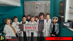 escape room mystery house torino Virus 404