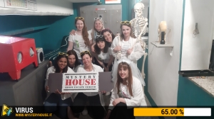 escape room mystery house torino Virus 404