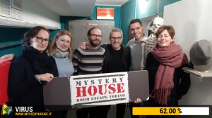 escape room mystery house torino Virus 404