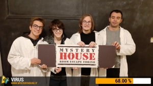 escape room mystery house torino Virus 404