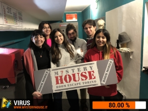 escape room mystery house torino Virus 404