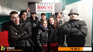 escape room mystery house torino Virus 404