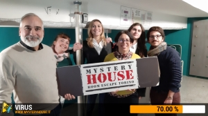 escape room mystery house torino Virus 404