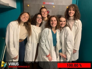 escape room mystery house torino Virus 404