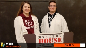 escape room mystery house torino Virus 404