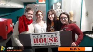 escape room mystery house torino Virus 404