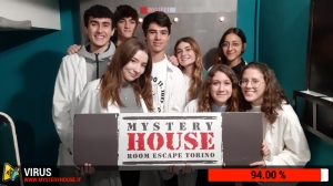 escape room mystery house torino Virus 404