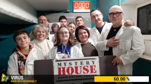 escape room mystery house torino Virus 404