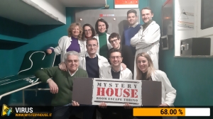 escape room mystery house torino Virus 404