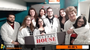 escape room mystery house torino Virus 404