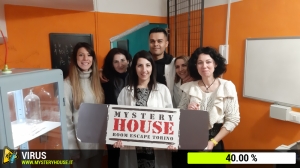 escape room mystery house torino Virus 404