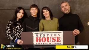 escape room mystery house torino Virus 404