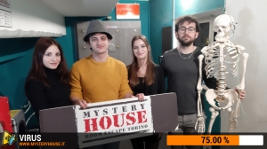 escape room mystery house torino Virus 404