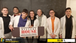 escape room mystery house torino Virus 404