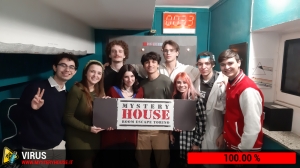 escape room mystery house torino Virus 404