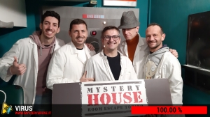 escape room mystery house torino Virus 404