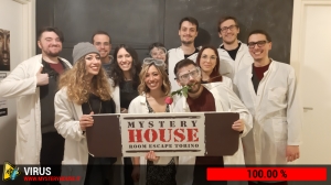 escape room mystery house torino Virus 404