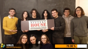 escape room mystery house torino Virus 404