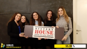 escape room mystery house torino Virus 404