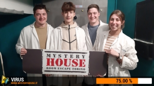 escape room mystery house torino Virus 404