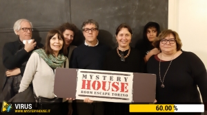 escape room mystery house torino Virus 404