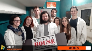 escape room mystery house torino Virus 404