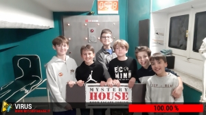 escape room mystery house torino Virus 404