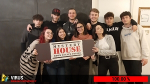 escape room mystery house torino Virus 404