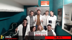 escape room mystery house torino Virus 404