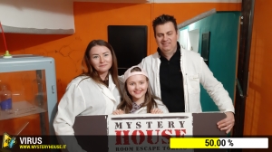 escape room mystery house torino Virus 404