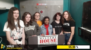 escape room mystery house torino Virus 404