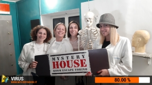 escape room mystery house torino Virus 404