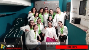 escape room mystery house torino Virus 404