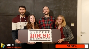 escape room mystery house torino Virus 404