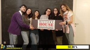 escape room mystery house torino Virus 404