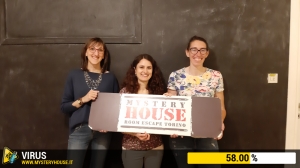 escape room mystery house torino Virus 404